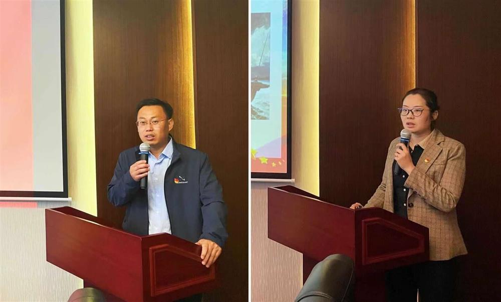 济南产发团体睁开党史进修教导念书班 第四次集合钻研